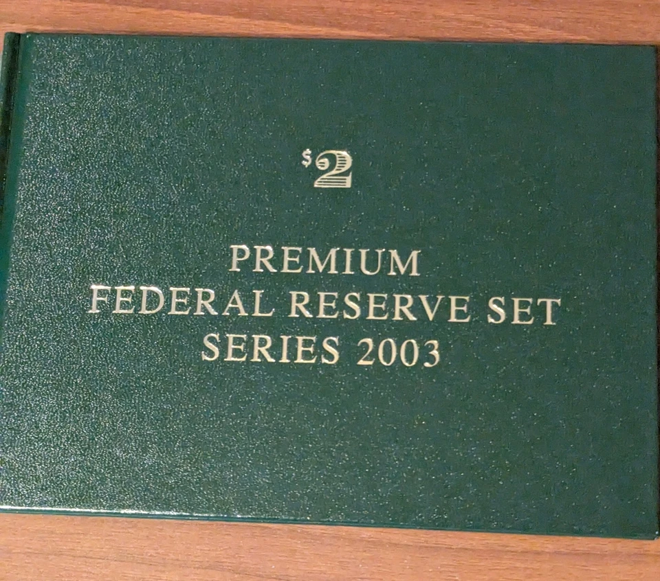 2003 $2FRN Premium Federal Reserve Set. Matching Low Serial Numbers****1802 - Image 3 of 4
