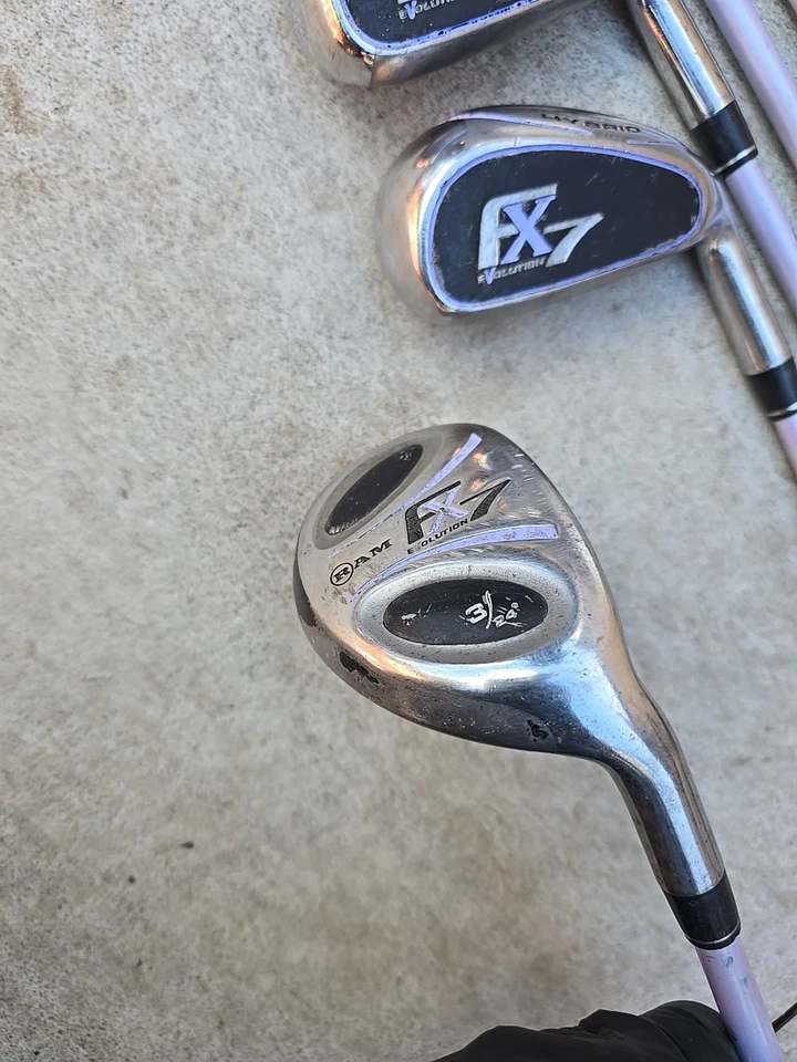 Ram FX7 Evolution 3,5,6,8 & 9 Iron  Hybrid  Degree Graphite Shaft Ladies Flex - Image 3 of 4