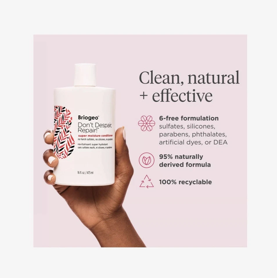 Briogeo Don't Despair, Repair! Super Moisture Conditioner 16oz (Brand New) - Image 2 of 2