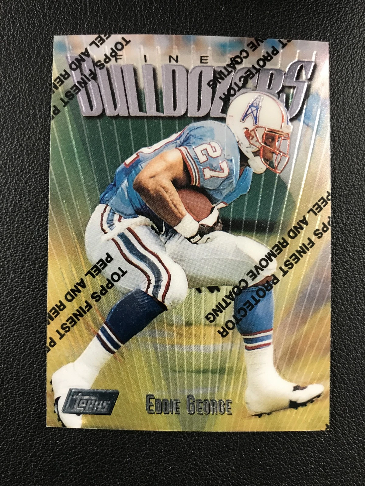 Eddie George trading card