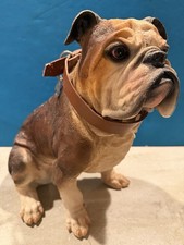 Realistic 11 English bulldog Dog Figurine  - ...