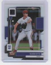 2022 Panini Chronicles #16 Glenn Otto Clearly Donruss Purple #/25