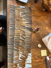 Vintage Square Cut Nails/400++ Steel/9 Pounds.