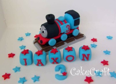 Thomas The Tank Engine Birthday Cartoon Train Handmade Cake