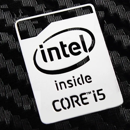 5 Adesivi Intel Pentium Interni Per Case 15,5x21mm Versione 2013 Haswell Badge