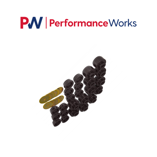 Prothane 7-143-BL Body Mount Bushings Kit Black For 2007-13 Chevrolet Avalanche - Picture 8 of 12