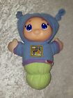 Hasbro Playskool Lullaby Gloworm Glow Worm Blue Purple Light Music Boy Baby 2005