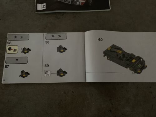 Lego Speed Champions 76903 Chevrolet Instruction Manual #1 Only - Picture 3 of 3
