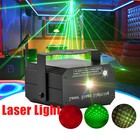 Mini Laser Projector Stage Lights Led R/G Disco Lighting Xmas Party Ktv Dj Light