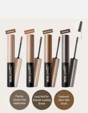 2 Pack Peripera Speedy Tinted BROW Gel Mascara Full Size New & Sealed YOU CHOOSE