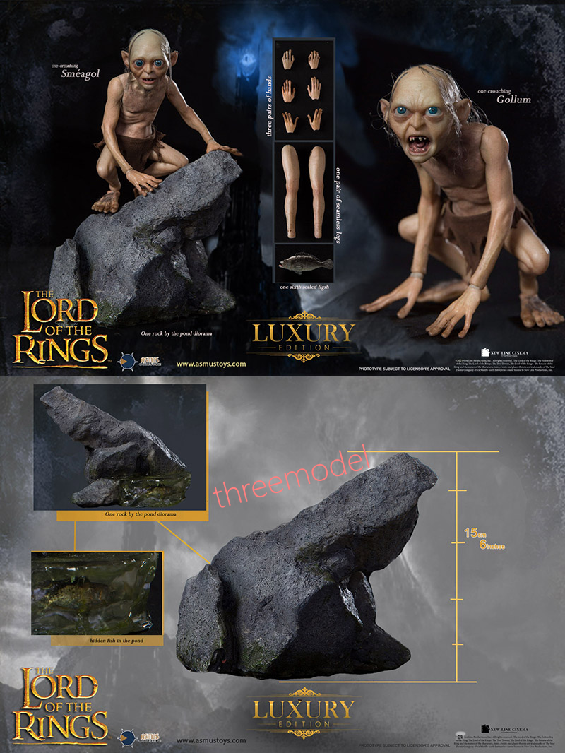 Asmus Toys LOTR030lux 1/6 Gollum Smeagol The Lord of The Rings
