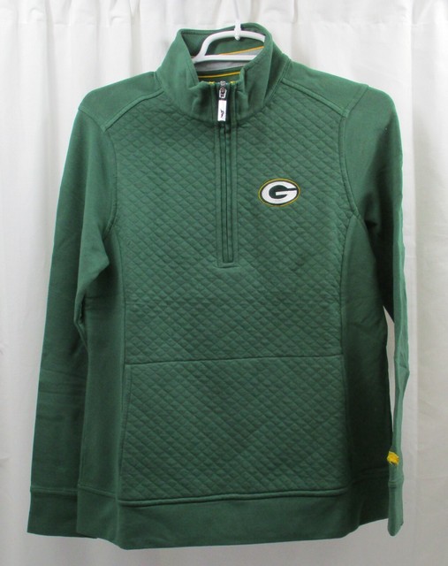 packers half zip sweatshirt