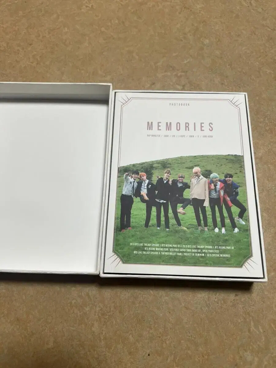 K-POP・アジア BTS memories 2015 BTS BANGTAN BOYS Memories of 2015 Official DVD Photobook Set