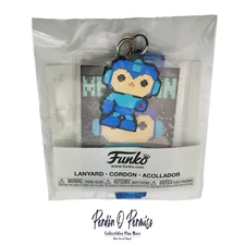 Mega-Man 8-Bit Funko Pop Lanyard | GameStop | Free Shipping