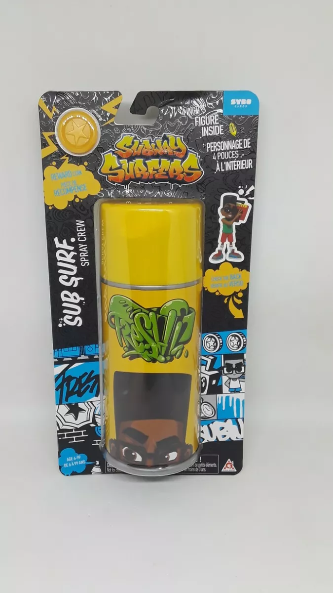  Subway Surfers, Spray Crew, 4 Vinyl Figure