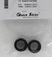 SC16XF Quick Slicks Silicone Tires for Scalextric Ford GT40 1:32 Slot Car Part