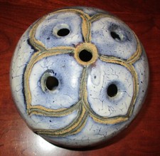 Flower Frog, Pottery, Large