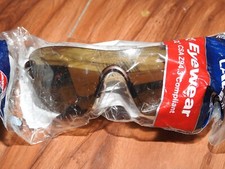 Smith and Wesson Caliber Ballistic UV Rated Safety Glasses w/ Brown Lens