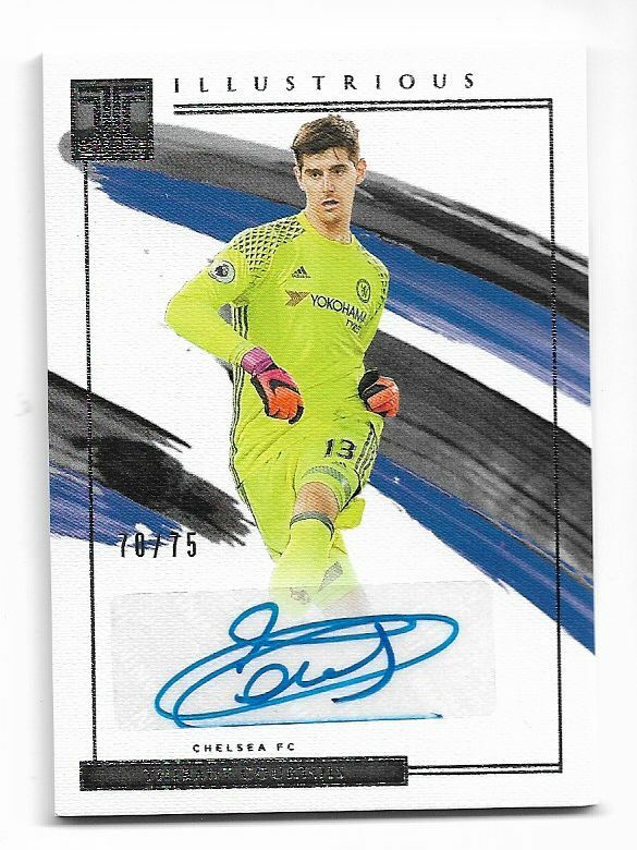 2020-21 Panini Impeccable クルトワ 直筆サインカード（2020-21