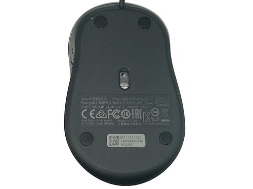 Acer Aspire TC-1660 TC-895 XC-1660 XC-830 USB Wired Mouse Black DC.11211.022 - Picture 2 of 2