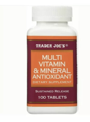 1 Trader Joe's Multi Vitamin & Mineral Antioxidant Dietary Supplement