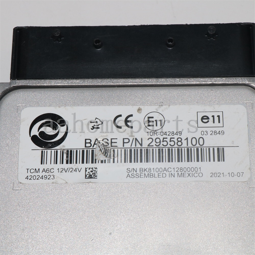 5cコントロール OEM Transmission Control Module 28587402 29558098 A6A 12V