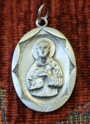 Blessed Martin de Porres Vintage & New Holy Medal France Patron Social Justice - Picture 1 of 2