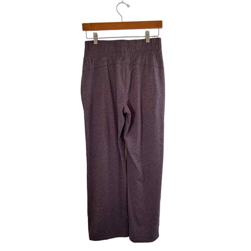 Pantaloni Josie nuovi con etichette Zobha donna grattacieli accoglienti prugna viola casual taglia M - Foto 2 di 8
