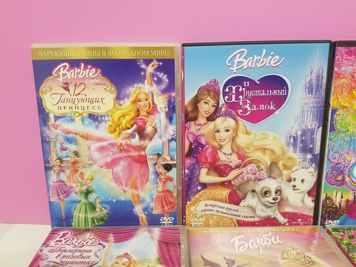 Barbie DVD Lot Collection of 14 Movies all in GREAT CONDITION