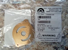New OEM Tuff Torq Brass Valve Plate for DUP-10 DUP-13 Hydrostatic Transmission