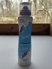 Secret Dry Spray Aluminum-Free Deodorant - Lavender and Hemp Seed Oil 4.1oz New