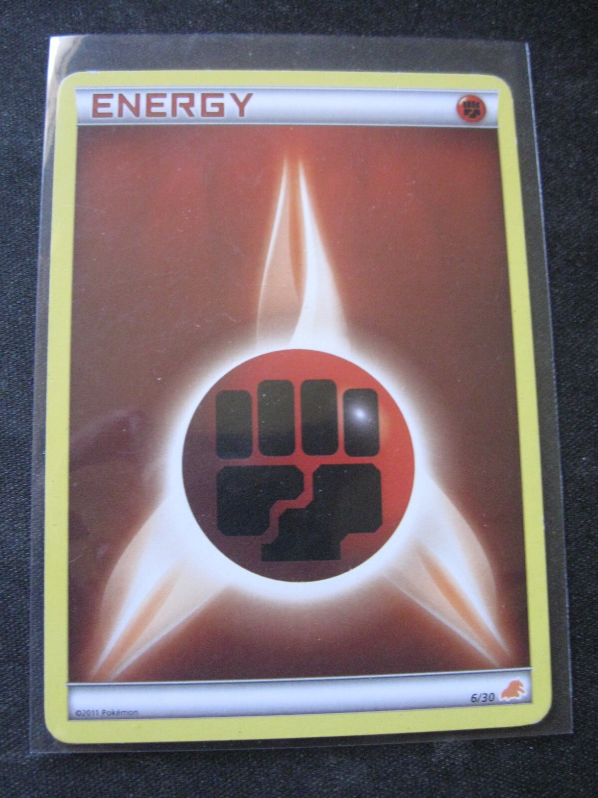 FIGHTING ENERGY 2011 Pokemon B&W Trainer Kit Excadrill Half Deck #6 EXC.