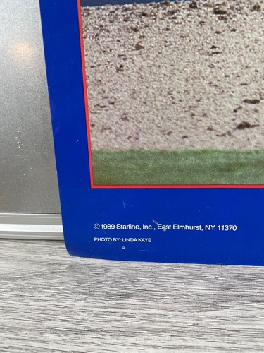 Nolan Ryan Starline Poster 1989 Texas Rangers MLB Vintage 34" x 22" - Picture 4 of 12