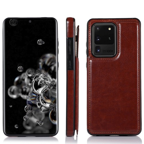 Magnetic Card Wallet Leather Phone Case for Samsung S20 S21 S22 S23 S24 Ultra - Picture 13 of 16