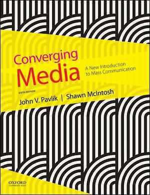 Converging Media - Paperback, by Pavlik John V.; McIntosh Shawn - Acceptable n