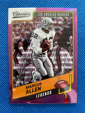 2021 Panini Classics Marcus Allen Timeless Tributes Legends Purple (#28/35) #109