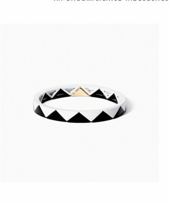 ROXANNE ASSOULIN Jagger Pyramid Singe Bracelet