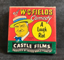 Super 8 MM Film No. 813, 3" Reel B  W The Great Chase Comedy W.C. Fields, used