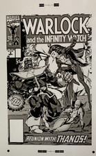 other comic books Production Art WARLOCK