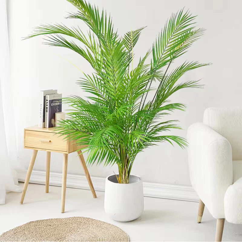 Kunstpalme Groß 98cm Palme Zimmerpflanze Kunstpflanze Zierbaum Fake Pflanze - Bild 1 von 4