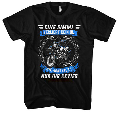 Revier markieren T-Shirt | Simson T-Shirt S51 Logo IFA Ostdeutschland DDR Moped