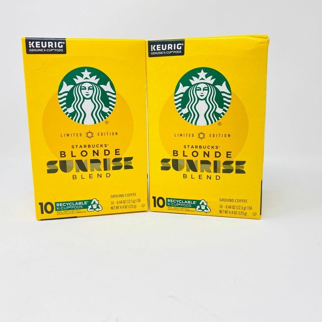 starbucks blonde sunrise blend k cups