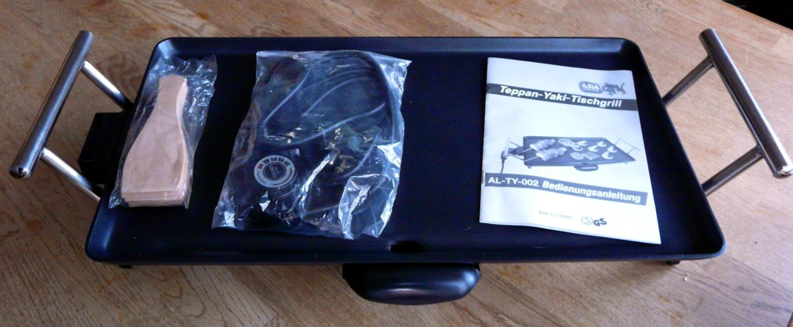 Teppan-Yaki Tischgrill von Asia, neuwertig, AL-TY-002 Balkongrill Elektrogrill
