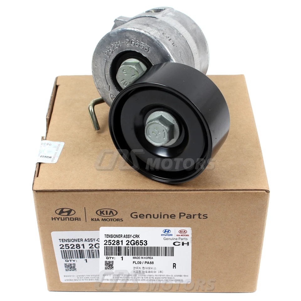 ✅GENUINE✅ Serpentine Belt & Tensioners for 11-16 Sonata Optima HYBRID 252122G652 - Image 4 of 4