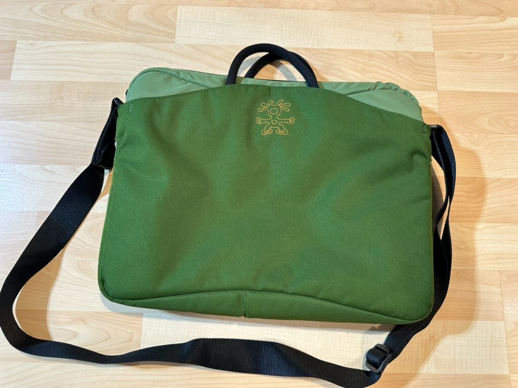 Crumpler Chester Squander Laptop Briefcase Green | eBay