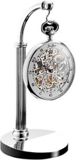 TAURISH Pocket Watch Hanging Half Arch Stand Arched Holder Display Silver stand