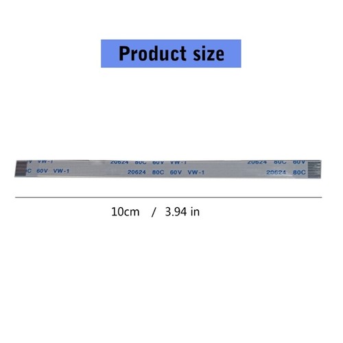 Efficient PVC Flexible Cable for M575 Ergo Trackball Mouse Ribbon Cord - Picture 8 of 8