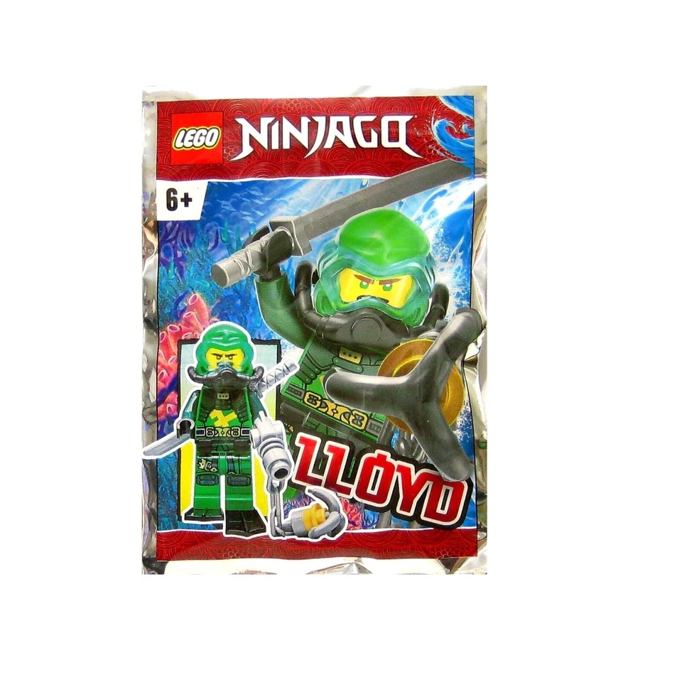 LEGO Ninjago Scuba Lloyd Minifigure #8 Foil Pack 892286 (SEALED)