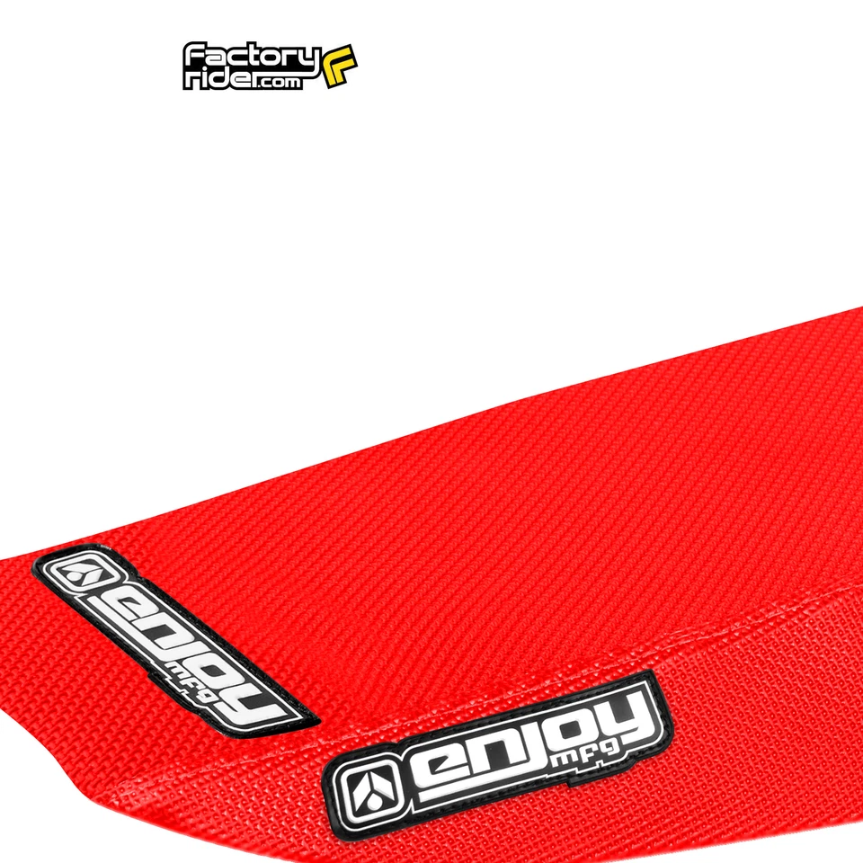 Cubierta de asiento Honda CRF 80 2004-2012 de Enjoy MFG agarre completo todo rojo #138 Foto 2 de 3