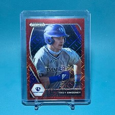 Trey Sweeney • 2021 Prizm Draft Picks • Most Parallels • Base thru Gold /10